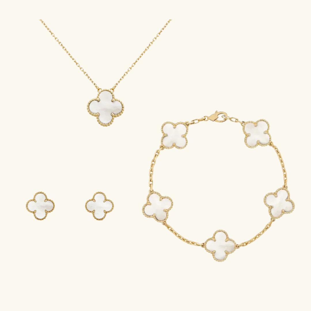 KLEEBLATT | Premium Golden White Bundle