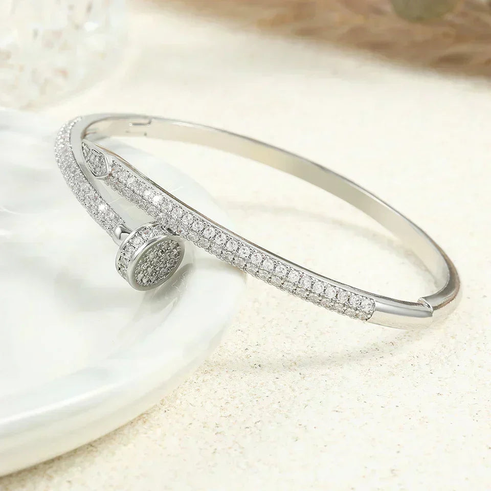 SPIKE | Voller Diamantarmband