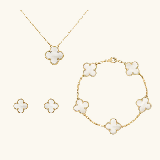 KLEEBLATT | Premium Golden White Bundle