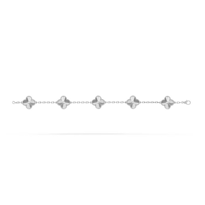 KLEEBLATT | Silberarmband