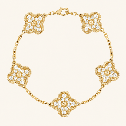 KLEEBLATT | Goldarmband Prestige