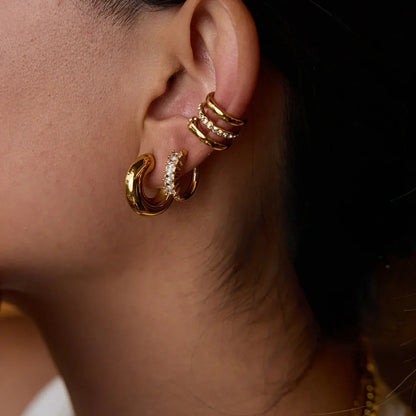 Luxe Gold Ohr Stack Set