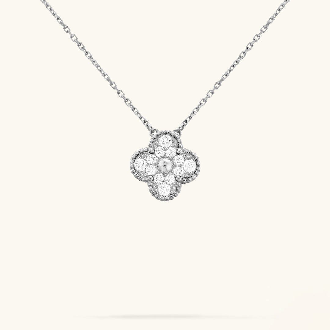 KLEEBLATT | Silberne Halskette Prestige