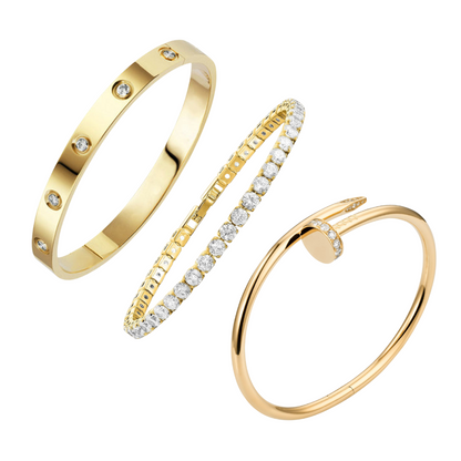 3-teiliger Armband-Set "Julia"
