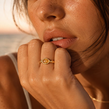 Goldener Horizont Ring
