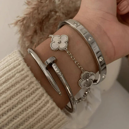 4-teilige Armband-Set "Silvio"