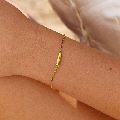 Aqua Charm Armband