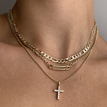 EXKLUSIV | Elegantes Kreuz-Neklace
